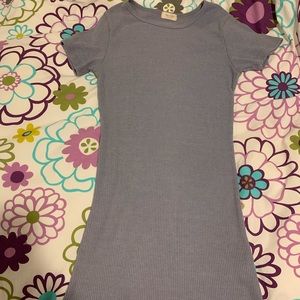 Brandy Melville Light Purple Ribbed Dress